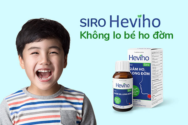 Siro Heviho - Giải pháp từ viện Hàn Lâm cho trẻ bị viêm họng 1