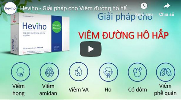 Video: Heviho - Giải pháp cho Viêm đường hô hấp từ Viện Hàn lâm Khoa học và Công nghệ Việt Nam