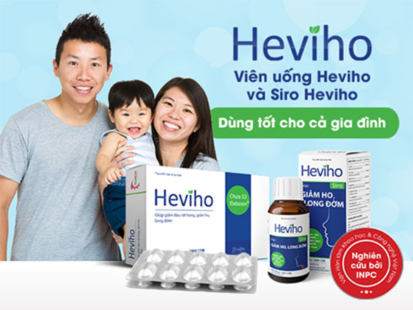 Heviho – Giải pháp cho bé ho đờm, viêm mũi họng từ Viện Hàn lâm Khoa học và Công nghệ Việt Nam 1
