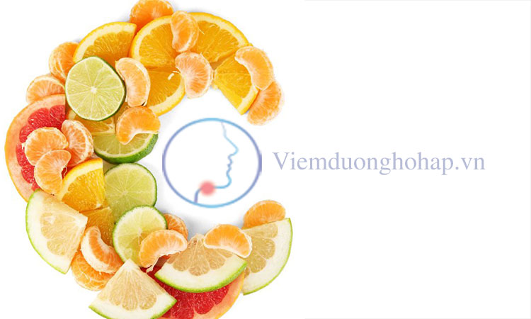 Vitamin C tốt cho người viêm họng cấp j02