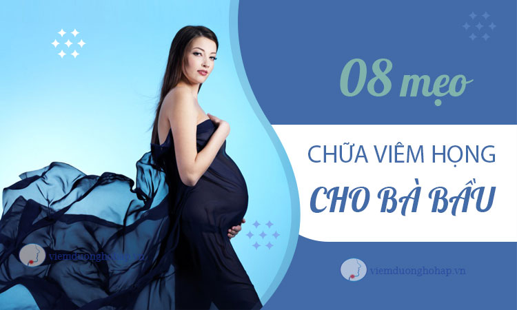 Chữa viêm họng cho bà bầu - Những mẹo cần biết