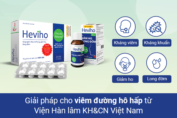 Heviho - Giải pháp cho người bị viêm họng khó thở từ viện Hàn Lâm KH&CN Việt Nam 1