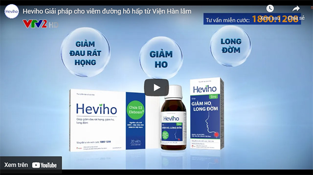 Heviho Giải pháp cho viêm đường hô hấp từ Viện Hàn lâm
