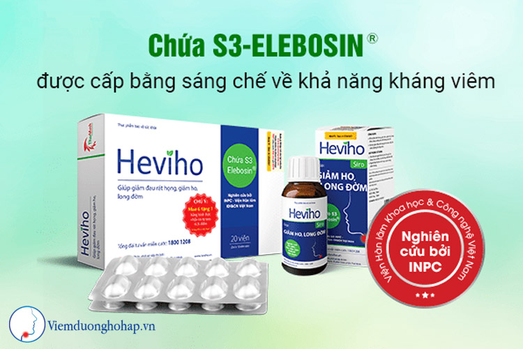 Heviho - Giải pháp hiệu quả an toàn cho người bị viêm họng 1