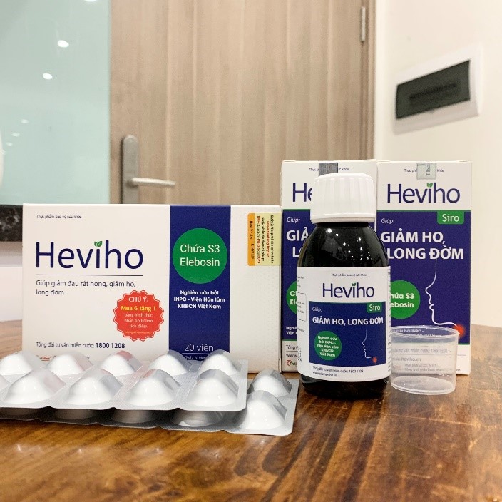 Heviho – Giải pháp giảm ho, đờm, ngứa rát cổ họng từ Viện Hàn lâm 3